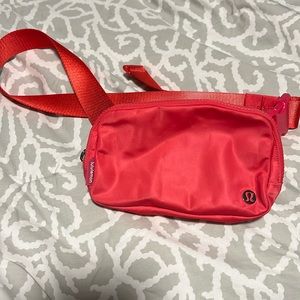 Lululemon hot pink belt bag